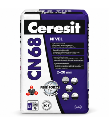 Sapa autonivelanta Ceresit CN 68 Nivel, 2-20 mm, 25 kg
